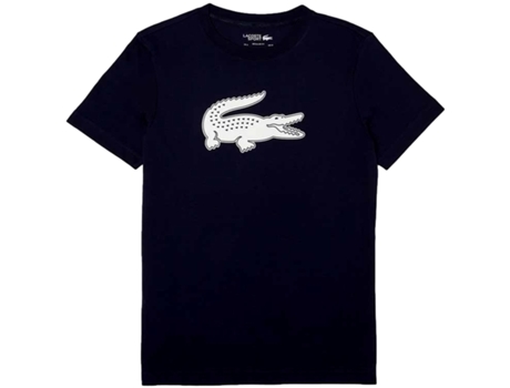 Camiseta de Hombre LACOSTE Corta Azul (M)