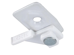 Soporte Techo Con Estribo Para Riel P950 Blanco RIEL CHYC