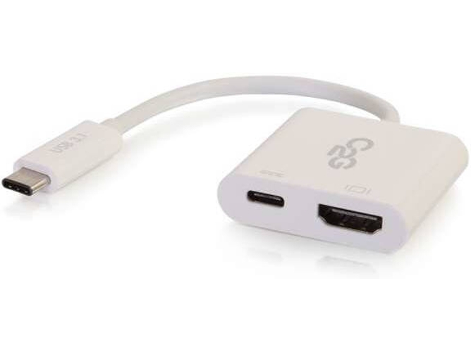 Adaptador C2G 80493 (USB-C-HDMI - Blanco)