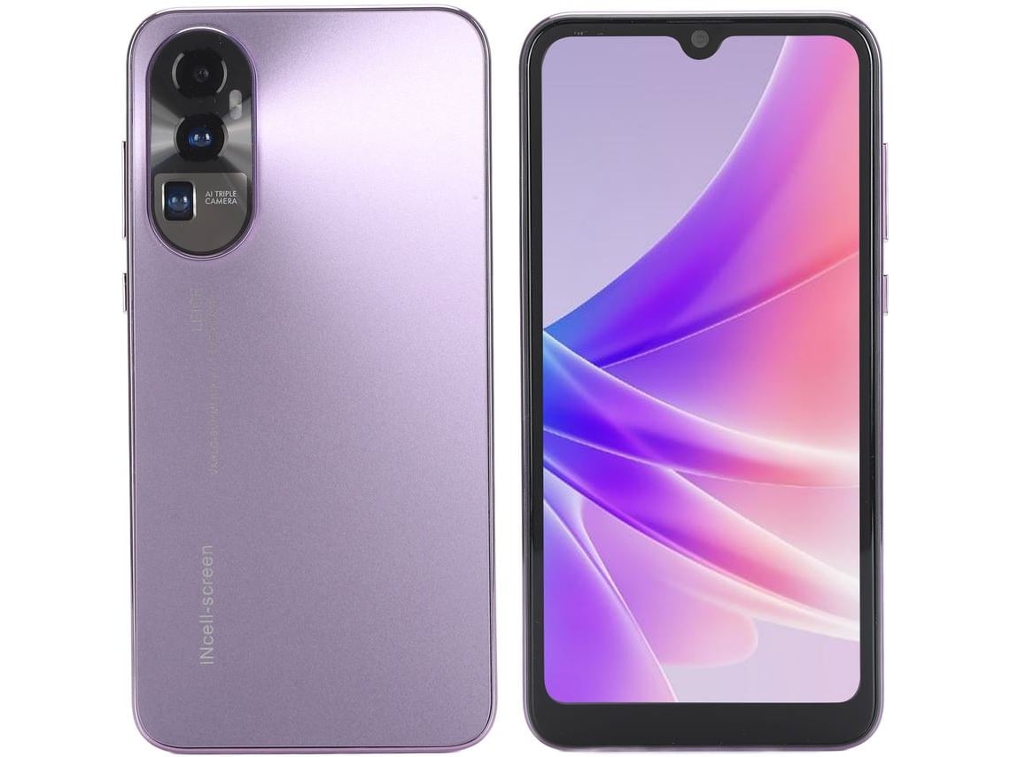 Smartphone YIZHOOD Reno10 3G Android 13.0 (6.3Inch - 4GB - 64GB - Purpura)