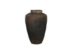 Anfora Terracota Pieza Unica Antigua 80x80x130cm
