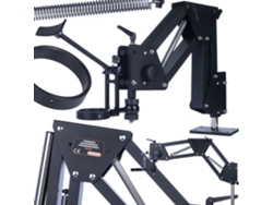 Soporte para microscopio estereoscópico WDMS2 – Aluminio reforzado | Ajuste preciso | Uso industrial