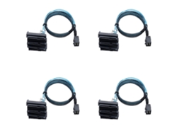 4 Discos Duros Mini Sas Para Servidor Sff-8643 A 4 Discos Duros De 29 Pines Sff-8482 De 3,33 Tf/1 Mb
