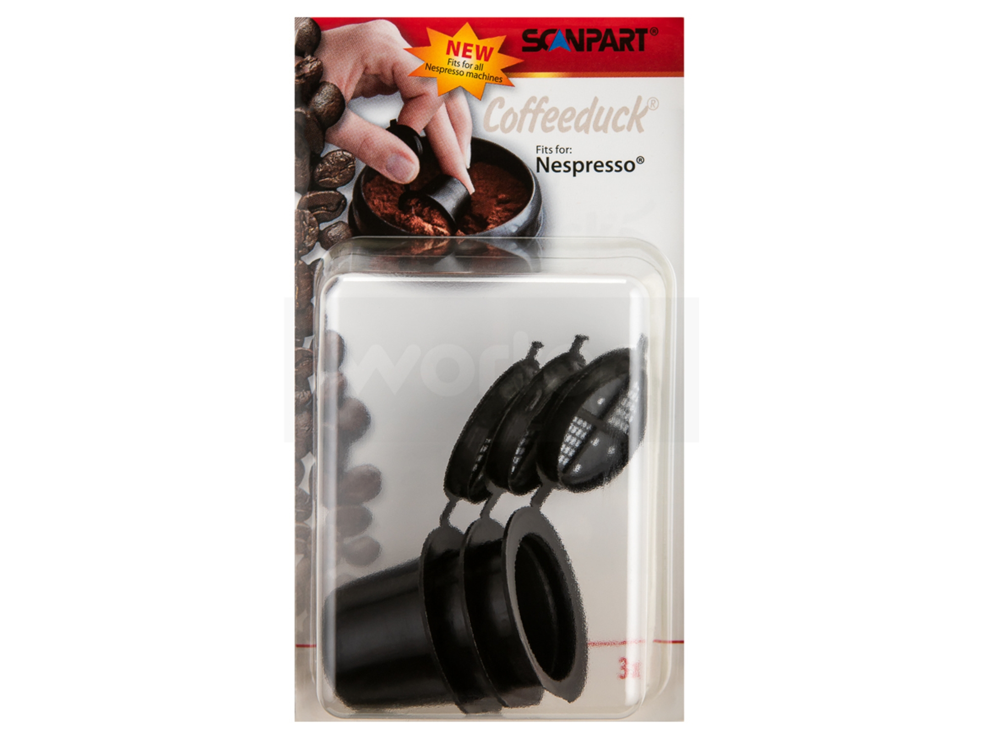 Capsulas café rellenables SCANPART Nespresso