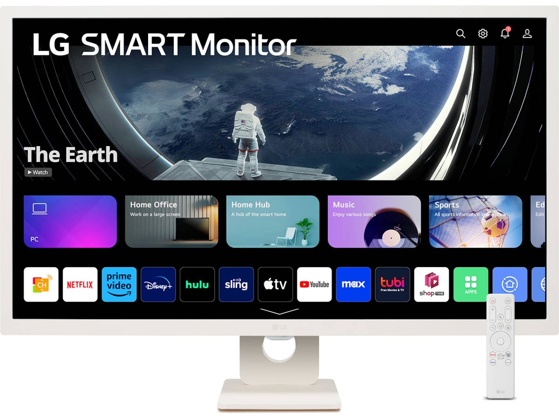 Smart Monitor LG 32SR50F-W (32" - 8 ms - FHD - IPS)