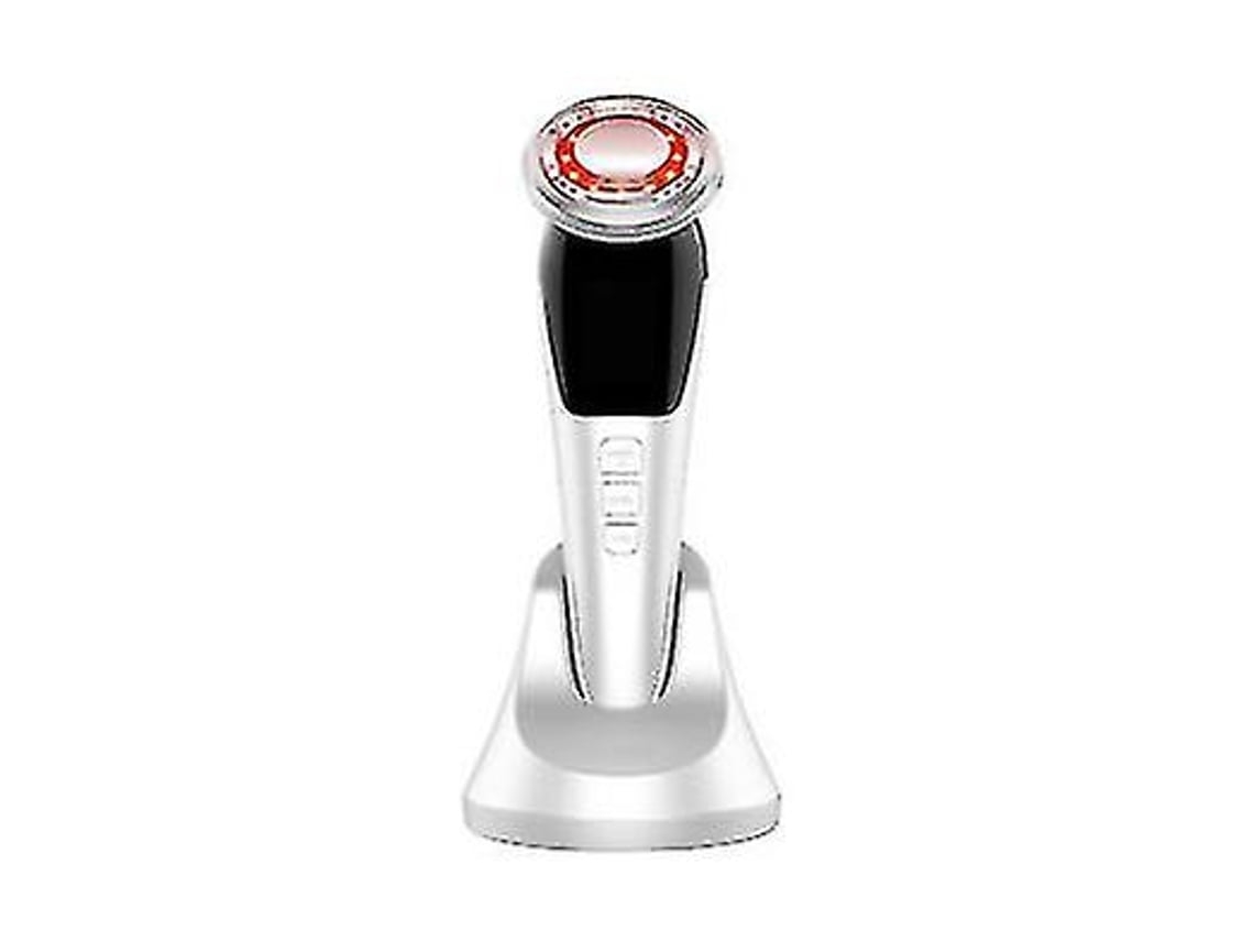 Masajeador facial, dispositivo de belleza para el cuidado de la piel, antiarrugas, de alta frecuencia, máquina de lifting facial EMS, color blanco Chennnls