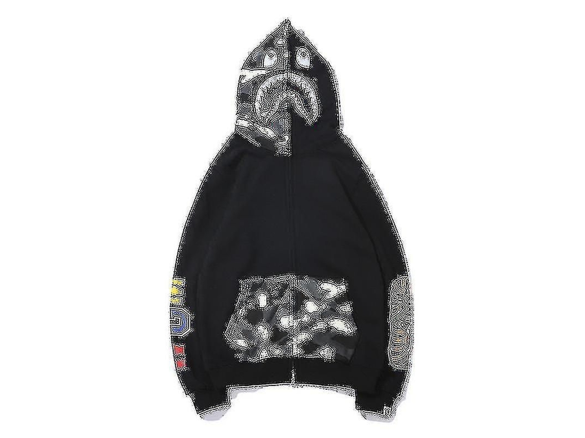 2026-sudadera Con Capucha Camuflaje Para Hombre Chico Chaqueta Suelta Con Cremallera Poliéster Casual