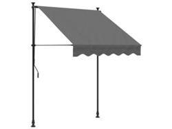Toldo Retráctil 150x150 cm Tejido y Acero Antracita MAISON EXCLUSIVE