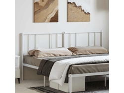 Cabecero De Metal Blanco 180 Cm