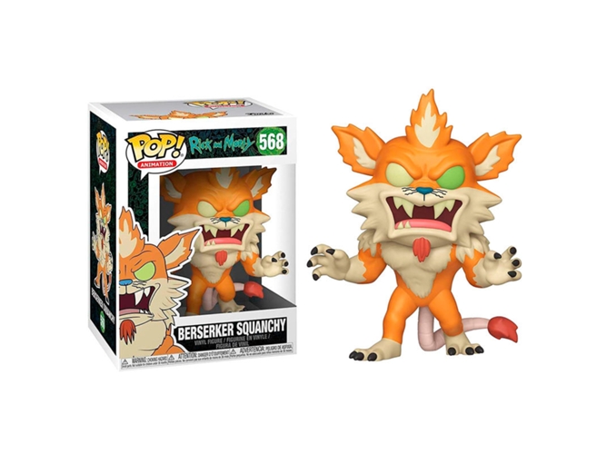 Figura FUNKO Pop! Rick & Morty Berserker Squanchy serie 6