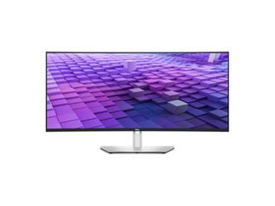 Monitor DELL DELL-U3824DW (Plateado - Flicker free - Wide Quad HD+ - Enchufe EU - 37,5" - 8 ms)