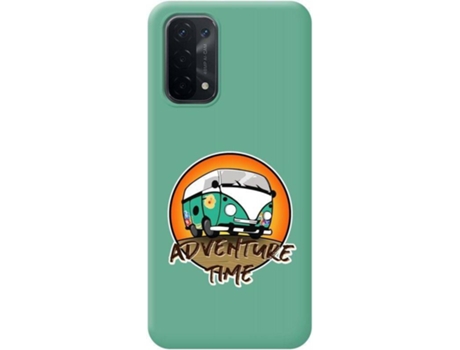 Carcasa Oppo A54 5G / A74 5G TUMUNDOSMARTPHONE Adventure Time Verde