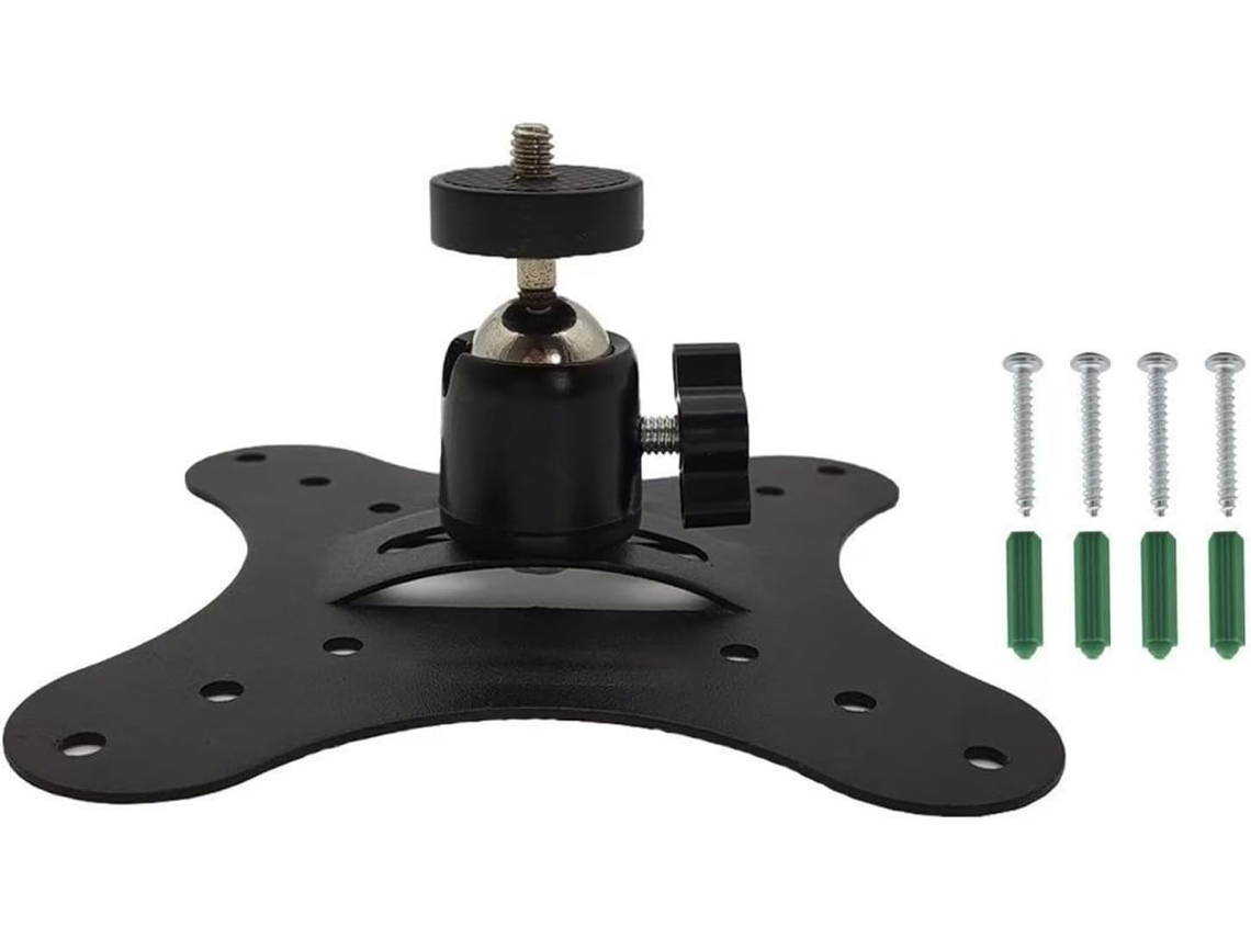 Soporte Para Proyector De Un Solo Orificio Ajustable En 360 Grados, Ángulo Oculto