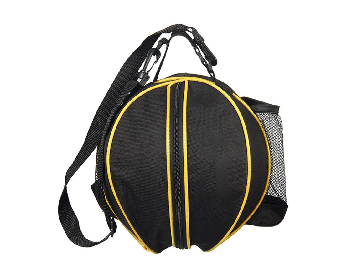 2026-bolsa Deportiva De Oxford Resistente Al Desgaste Con Bolsillo De Malla Para Baloncesto Fútbol Voleibol Deportes Al Aire Libre Negro