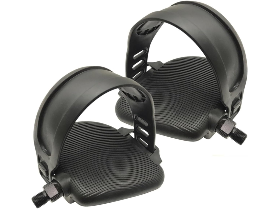 Pedales Planos Profesionales Para Bicicleta Con Correas De Goma, Accesorios Para Exteriores, Juego