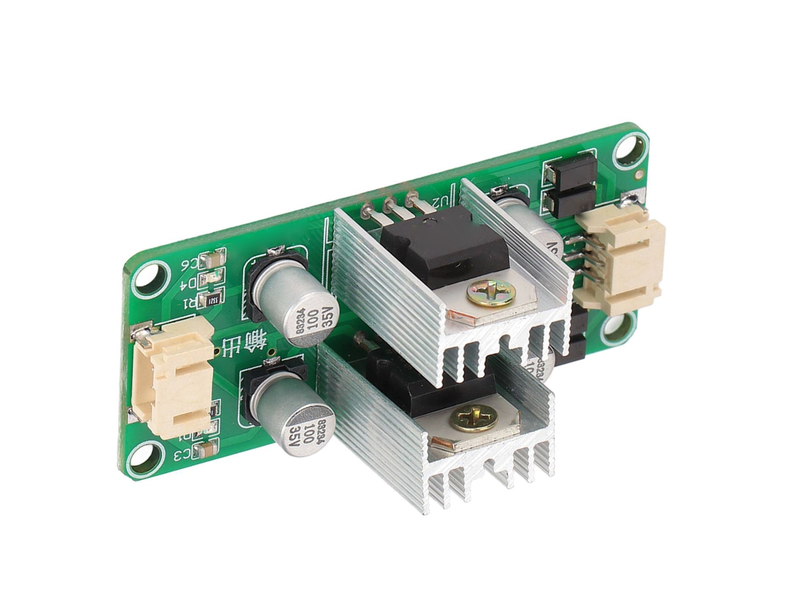 Módulo Regulador De Voltaje Rectificador Filtro Convertidor De Alimentación 1.5a Dc 5v Lm7805