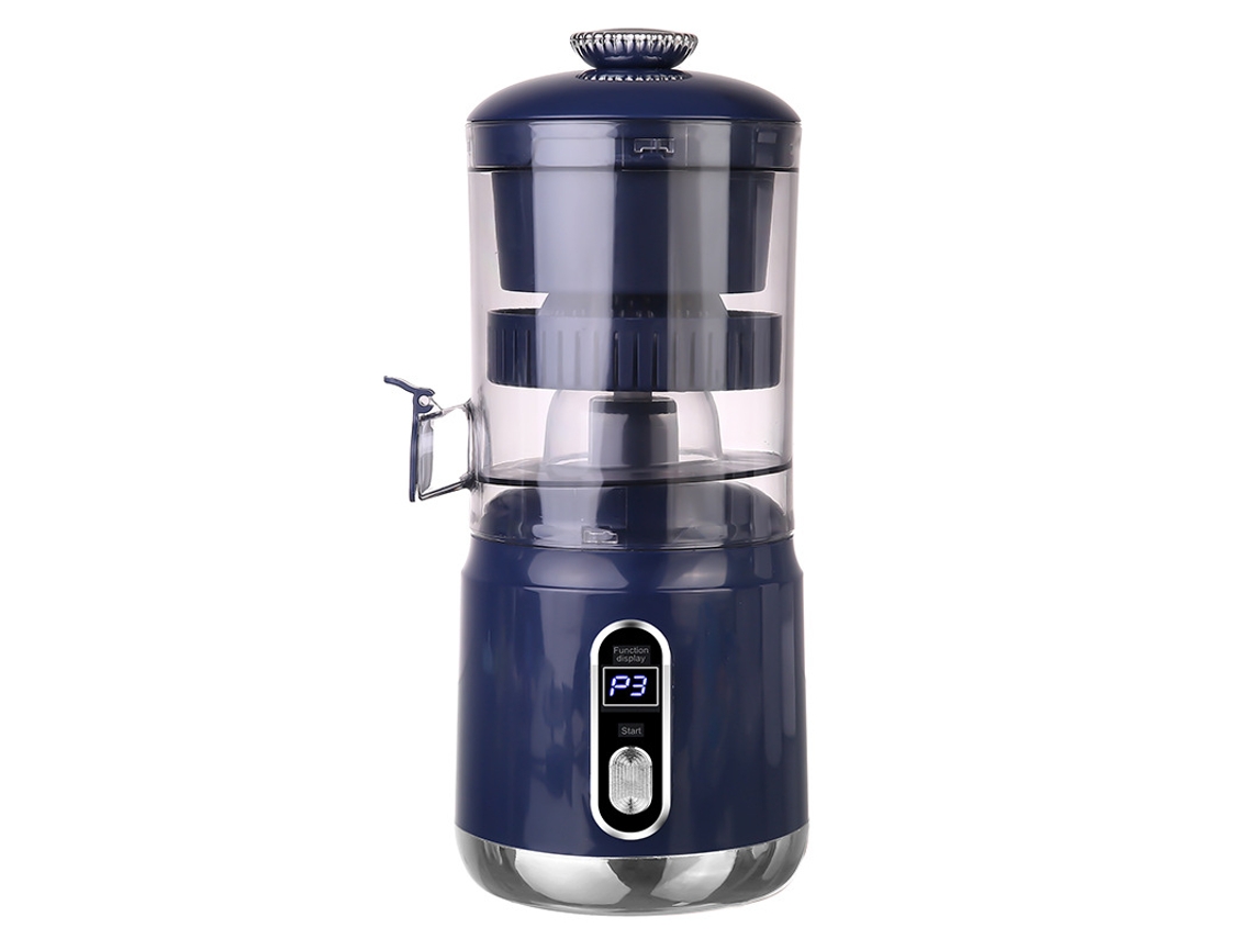 Exprimidor Eifson de 600 ml con carga USB, extractor de jugos cítricos frescos (azul marino)