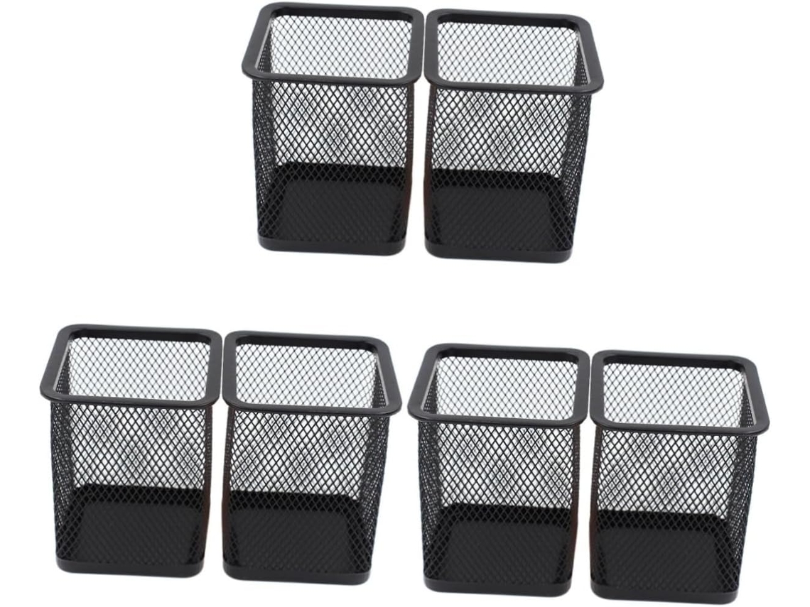 Organizador de 6 pinceles, soporte para bolígrafos de lona y soporte para pinceles de Gokoco