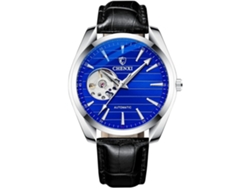 Skeleton Classic Masculino Mecánico Automático Big Face Sports Reloj De Pulso Luminoso Impermeableyuysan