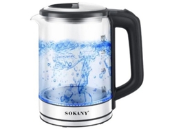 Jarra eléctrica 1.8l 1500w Sokany Sk 09012 Gris