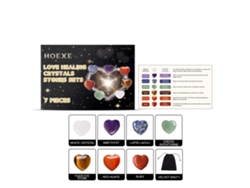 Cristales en forma de corazón para la sanación de los chakras