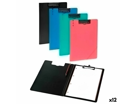 Carpeta CARCHIVO Multicolor A4 Polipropileno (12 Unidades)