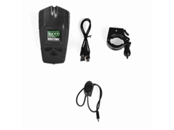 Faro Delantero Para Ciclismo Con Bocina, Resistente Al Agua, Batería De 2000 Mah Con Indicador De Nivel De Batería.