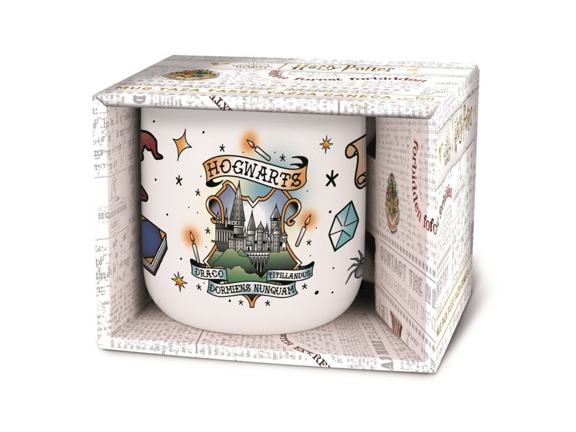 Vaso de comida de Hogwarts (estilo Old School) 400 ml B.active