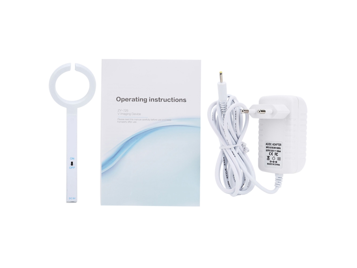 Visor De Venas Infrarrojo Portátil Zy725, Localizador De Venas Para Adultos Y Niños, Enchufe Europeo 100-240v.