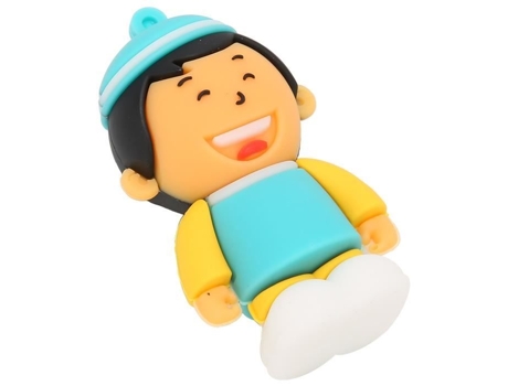 HURRISE Memoria USB de Dibujos Animados 16Gb/32Gb/64Gb/128Gb Memoria USB de Dibujos Animados Niño Lindo 16Gb Memoria Interna del Ordenador Stick
