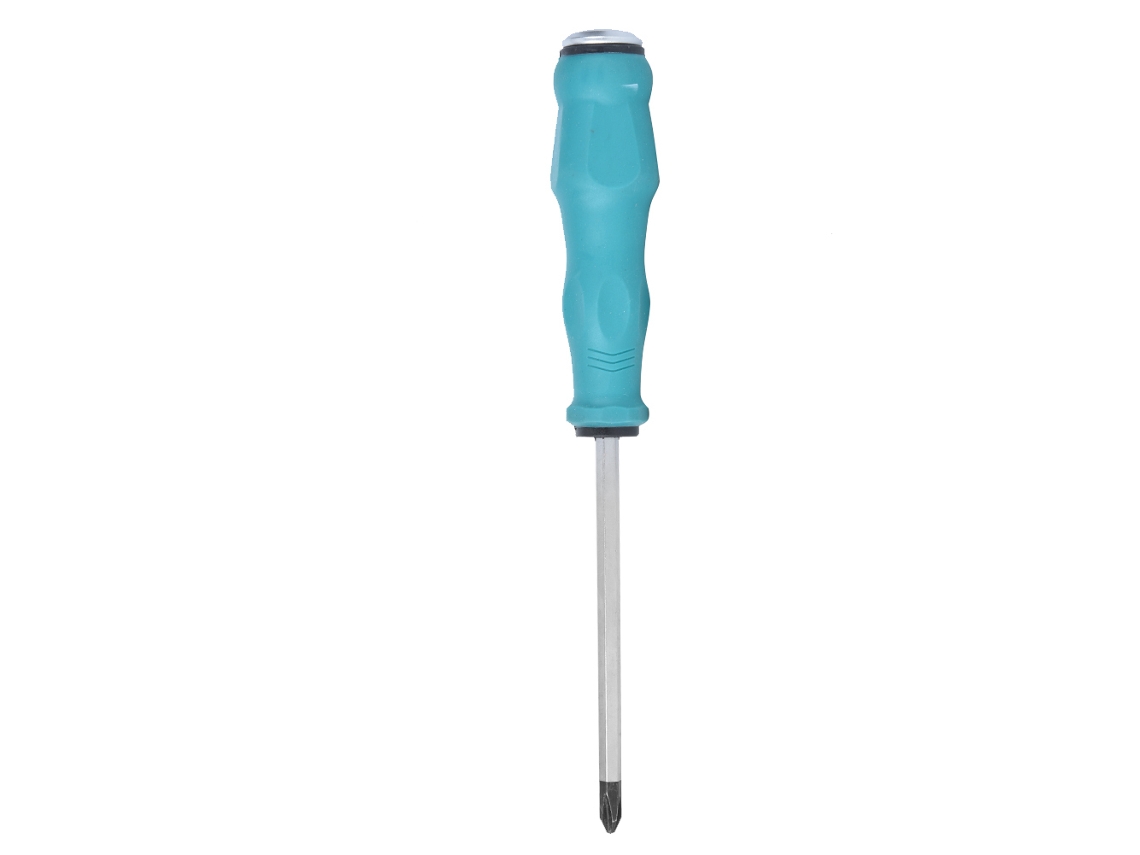 Destornillador de 6x125 mm, apto para tornillos de cabeza Phillips de 6 mm.