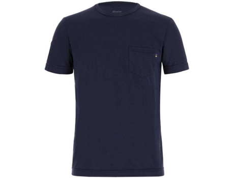 Camiseta de Hombre para Cicling SANTINI Uci Technical Azul (S)