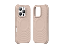 (marrón, Iphone 16) Funda Magnética Para Iphone, Cobertura Total Con Silicona Líquida.