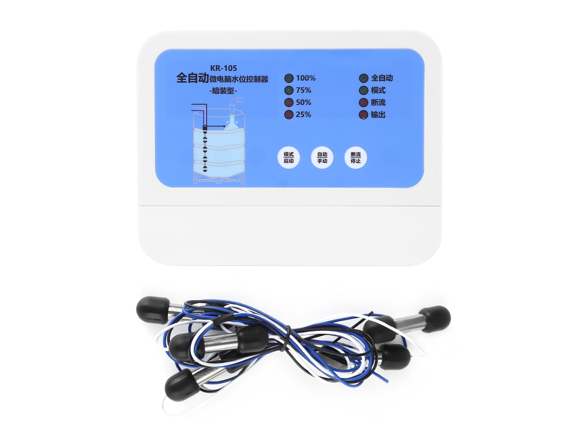 Control Automático De Nivel De Agua 10a Con Sensor De Detección Por Microcomputadora