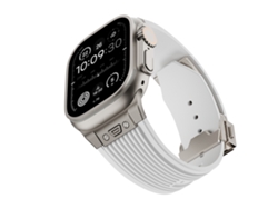 Correa XIAOMOYU para Apple Watch de 42/44/45/49 mm (Titanio Blanco)