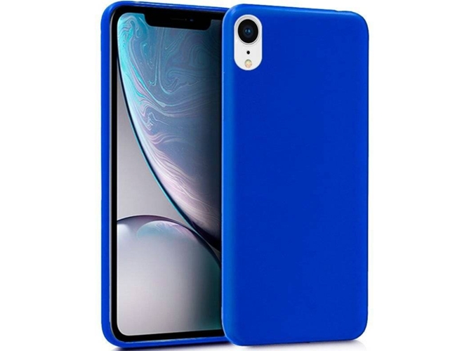 Funda iPhone XR COOL Silicona Azul