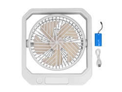 Ventilador portátil recargable por USB para el hogar, la oficina, los viajes y el verano.