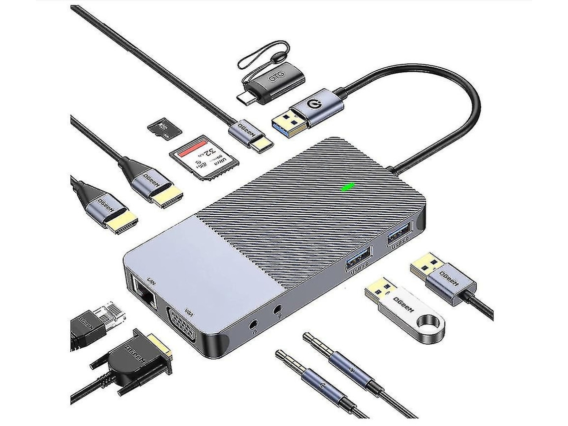Adaptador de estación de acoplamiento YIZHOOD Inf012 Blanco