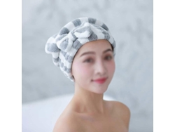 Toalla de secado rápido Vorkoi, gorro de ducha Rosewell con lazo