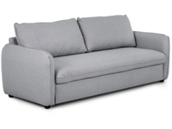 Sofá Cama 3 Plazas BUDWING Chloé Gris c/ apertura fácil (225 x 140 x 91 cm)