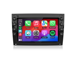 Autorradio Para Renault Megane Ii 2002-2009 | Android 15 | 4-core | 2gb+64gb | Carplay Sem Fio | Swc