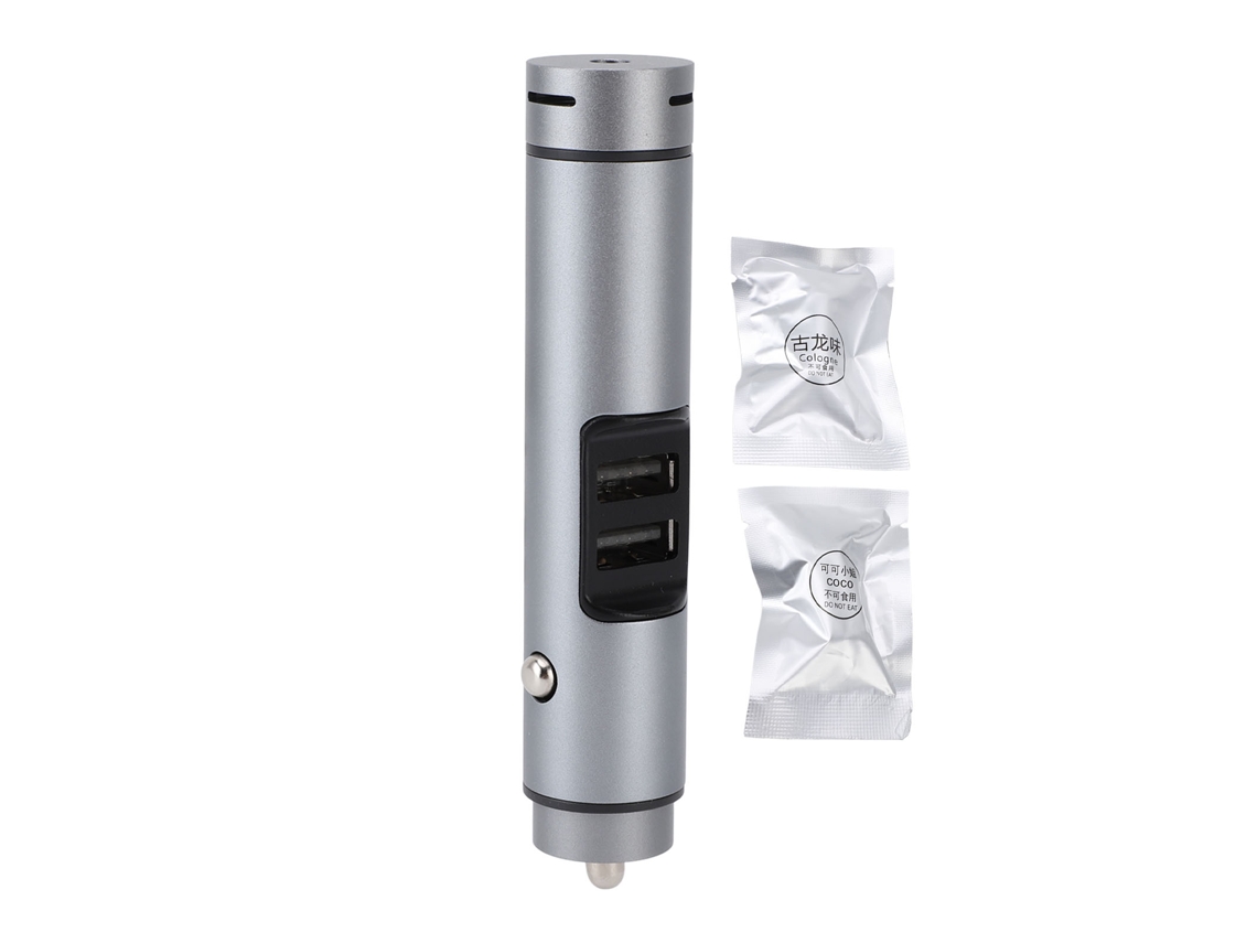 Difusor Para Coche Con Cargador, Difusor De Aromaterapia De Sobremesa, Silencioso, Fragancia De Larga Duración, Aleación De Aluminio, Dc12-24v