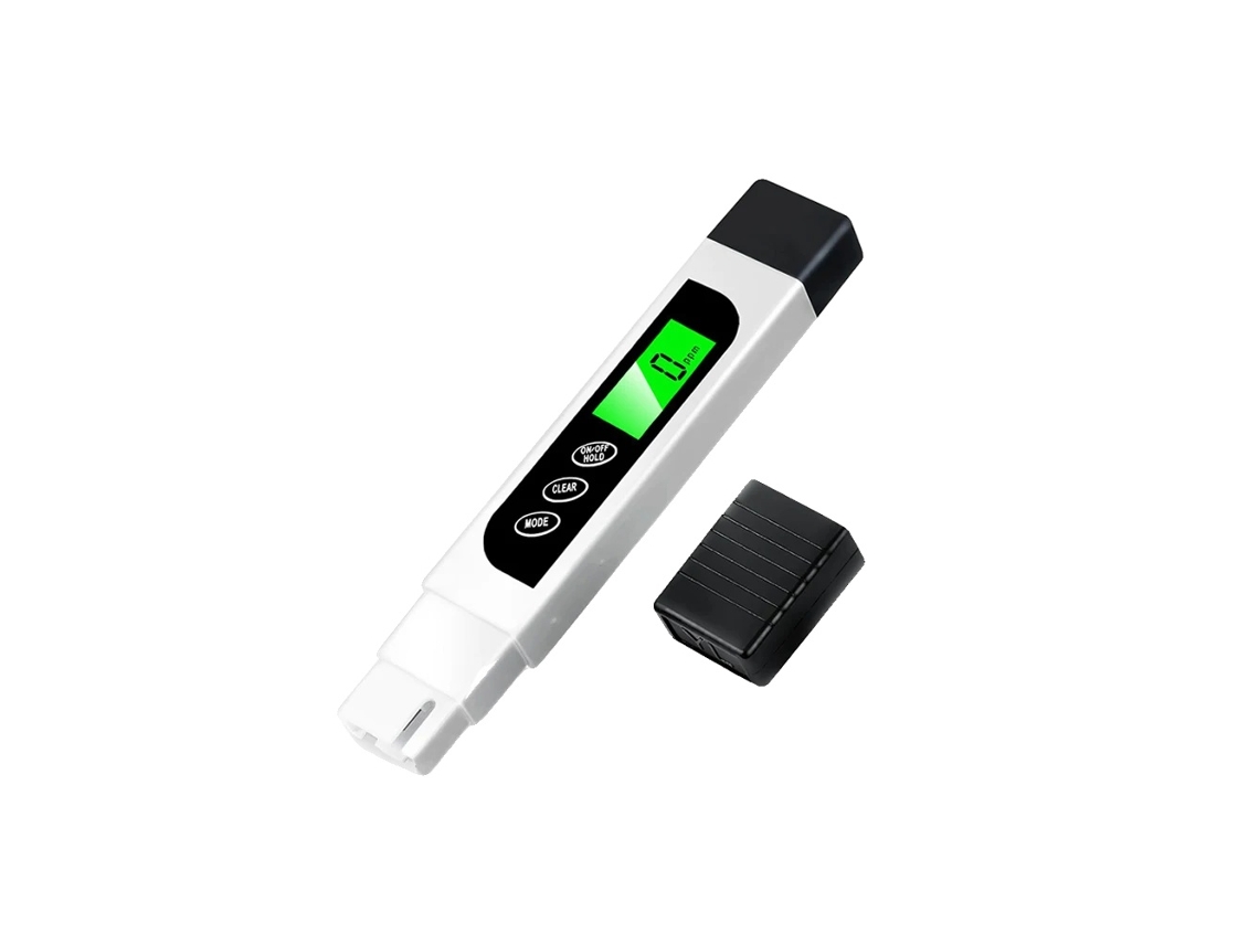 Medidor de calidad del agua, mediciones precisas, pantalla fácil de usar, 0-9999 ppm