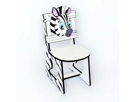 Silla para niños cebra divertida DANNYFUNNY