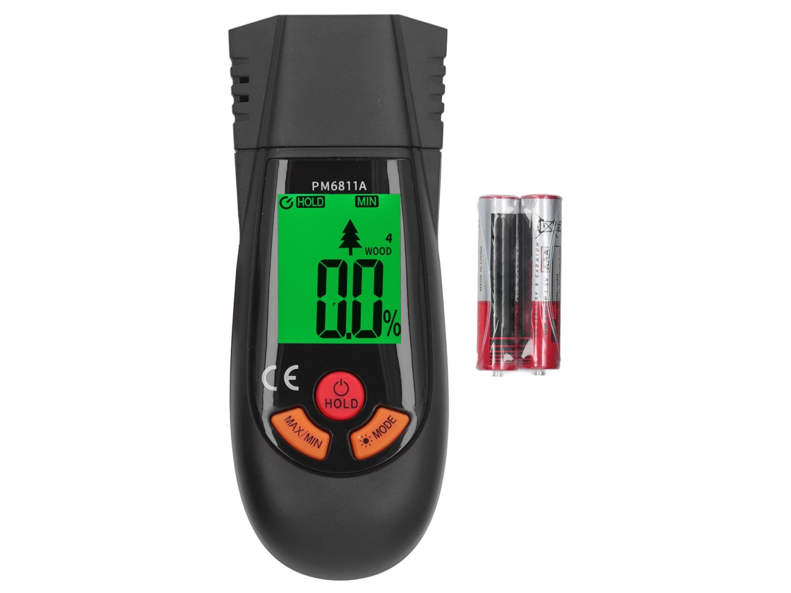 Medidor Digital De Humedad Para Madera, Ideal Para Carpintería, Construcción En Madera, Paredes Y Suelos.
