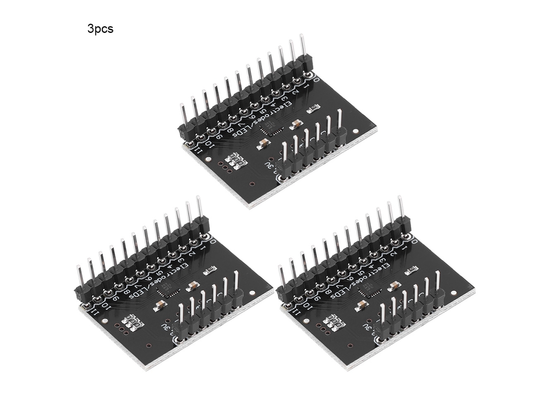 Piezas Para Módulo De Sensor Táctil Capacitivo De Proximidad Mpr121 Breakout V12 Placa De Desarrollo De Controlador Teclado