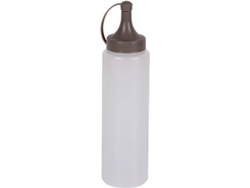 Botella Aceitera Modelo Albahaca 500 Ml Color Piedra 6X23 Cm Venta Unitaria