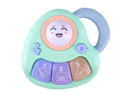 Ats-piano Eléctrico Portátil Para Bebés Piano Musical Infantil Niños Juguete Cartel Animado Azul