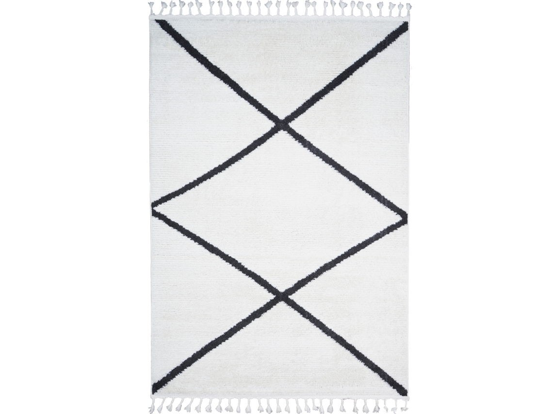 Consilio Concept Alfombra Estilo Bereber Moderno Berber 120x170 Cm Marfil