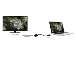Link Accessori Lkadat20 Adaptador de cable de video 0.15M Displayport HDMI Negro
